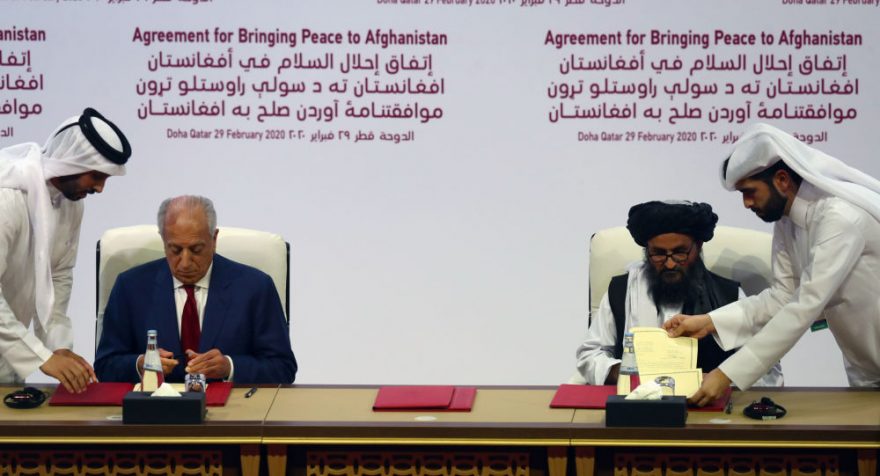 متن کامل توافقنامه صلح میان امریکا و طالبان