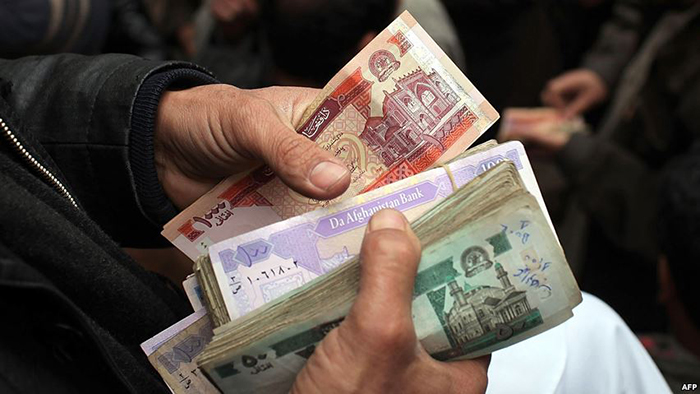 افزایش پول افغانی در برابر اسعار خارجی