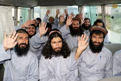 تا کنون یک هزار زندانی طالب از زندانهای افغانستان رها شدند
